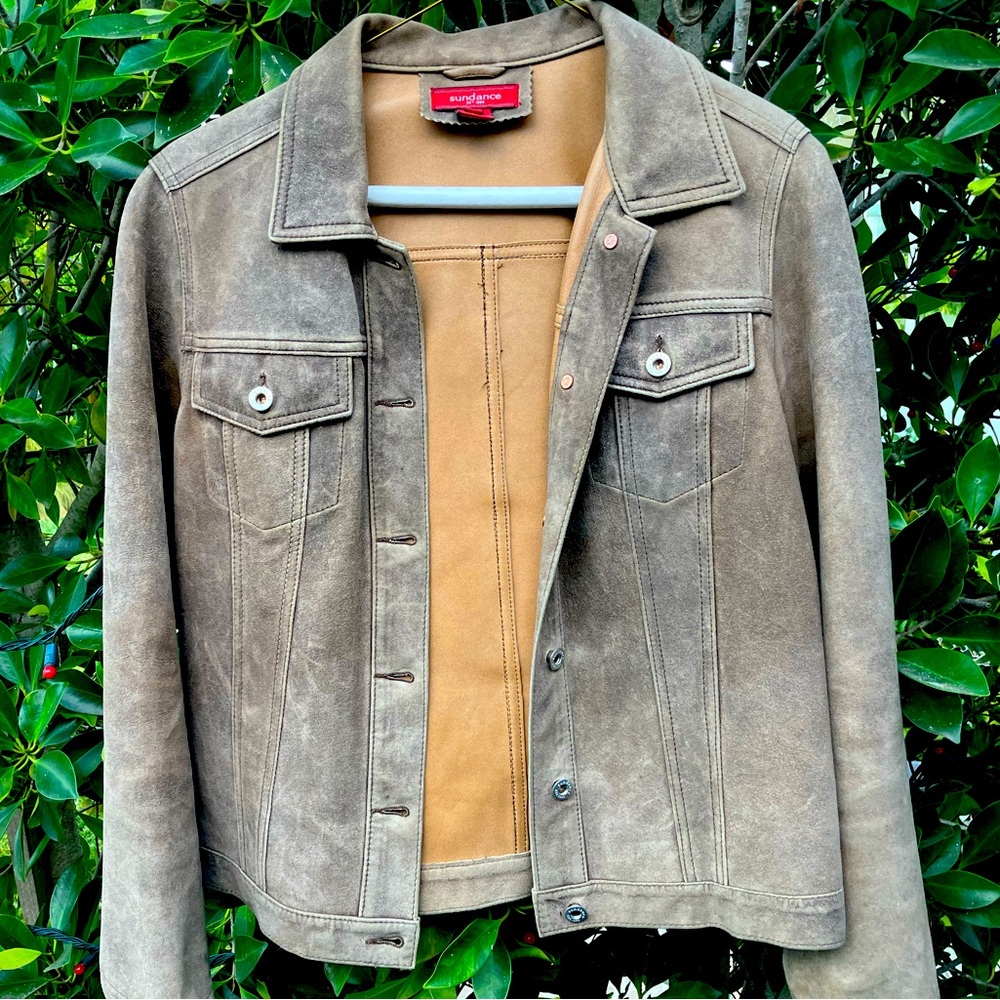 Sundance Brown leather jacket